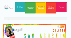 Desktop Screenshot of colegiosanagustin.com