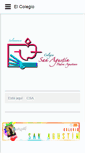 Mobile Screenshot of colegiosanagustin.com